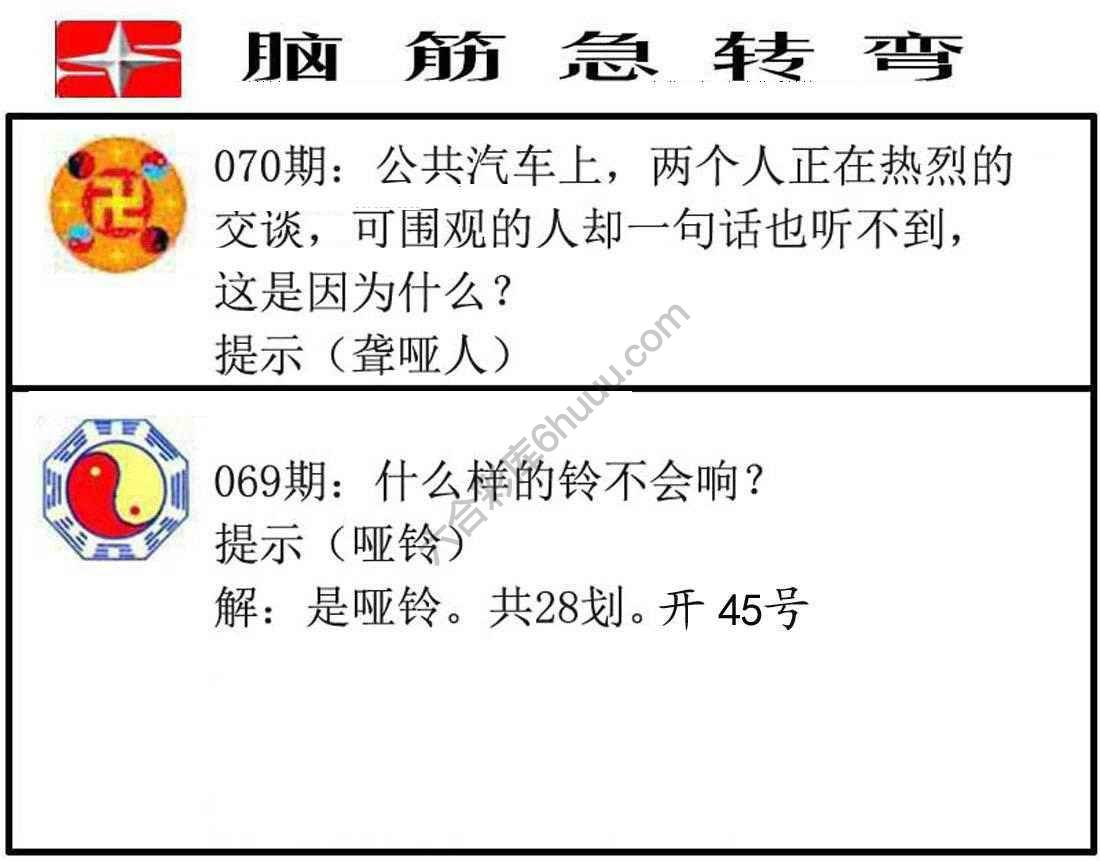 脑筋急转弯