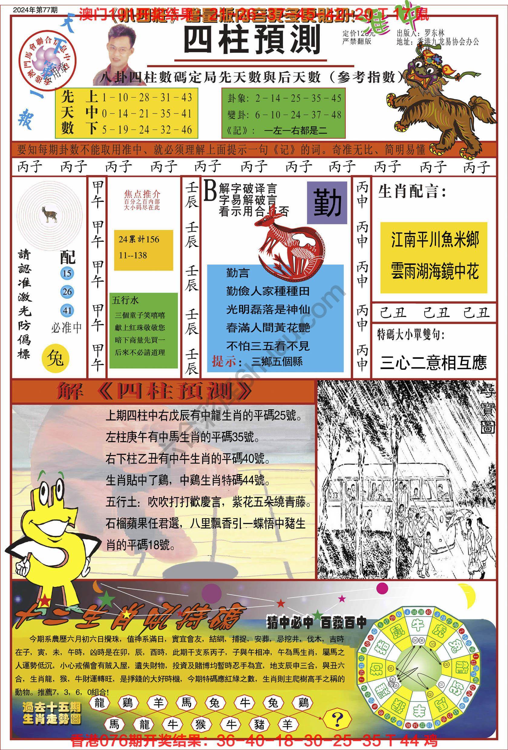 四柱预测