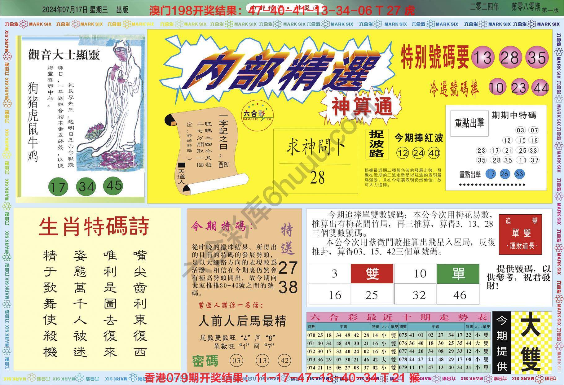 内部精选神算通