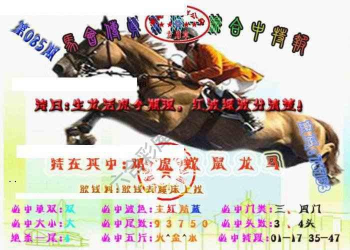 马会传真综合报