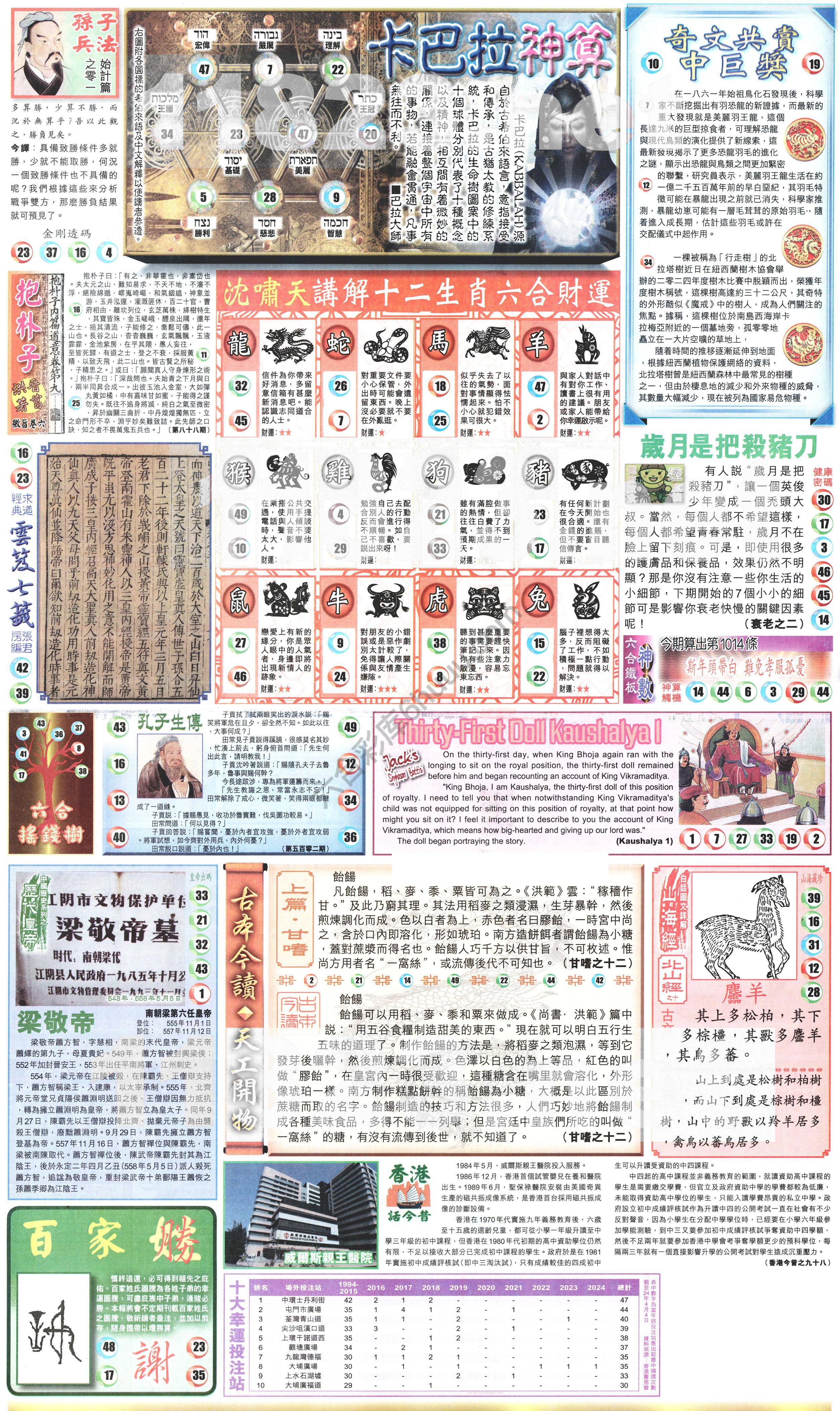 新报六合彩玄机