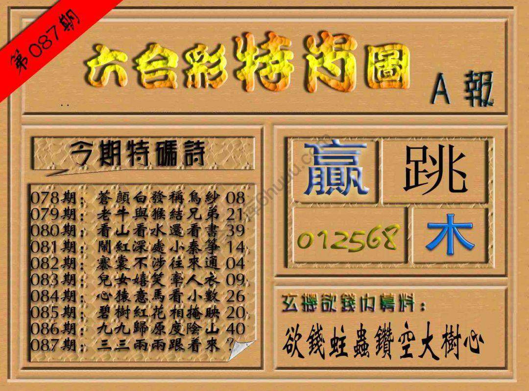 六合彩特肖图