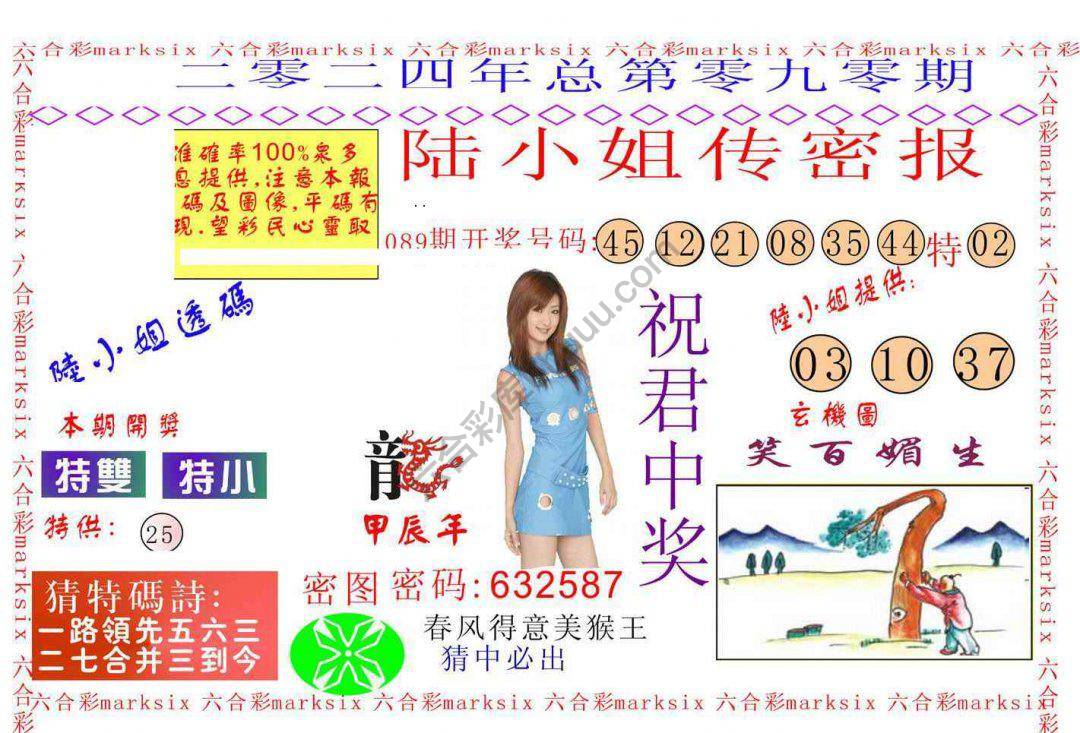 陆小姐传密