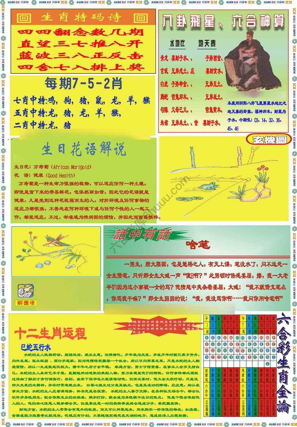 马经