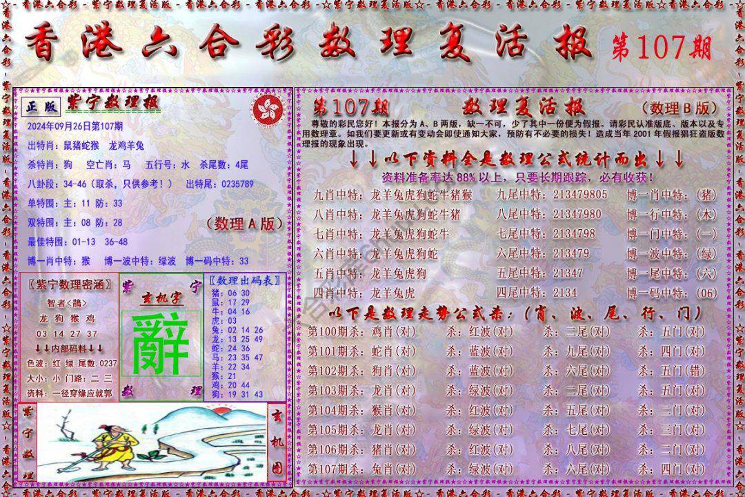 数理复活报