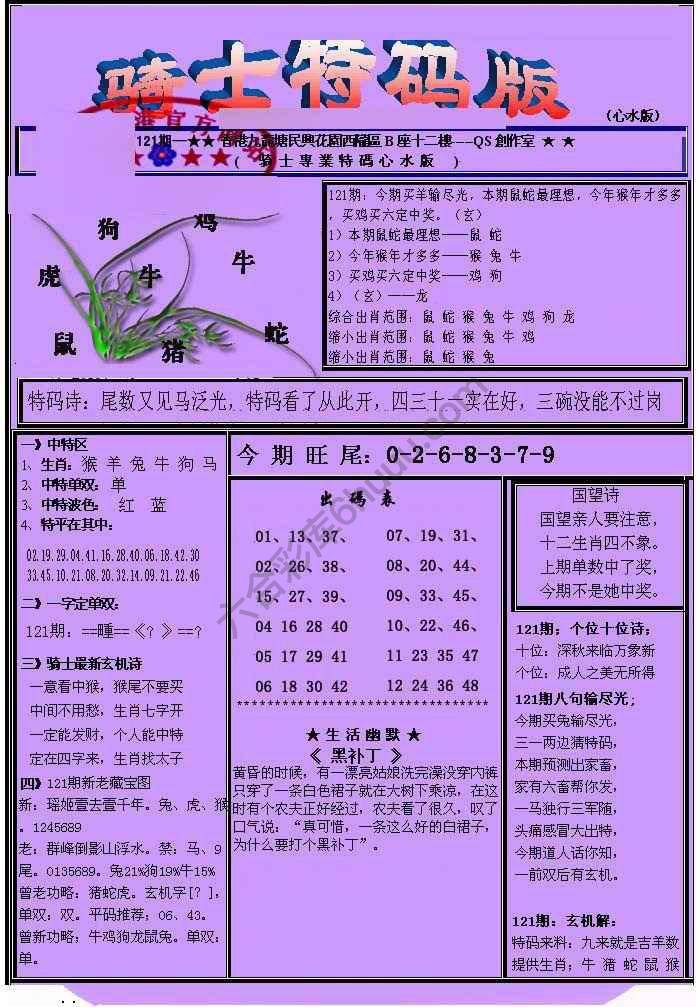另类骑士特码版