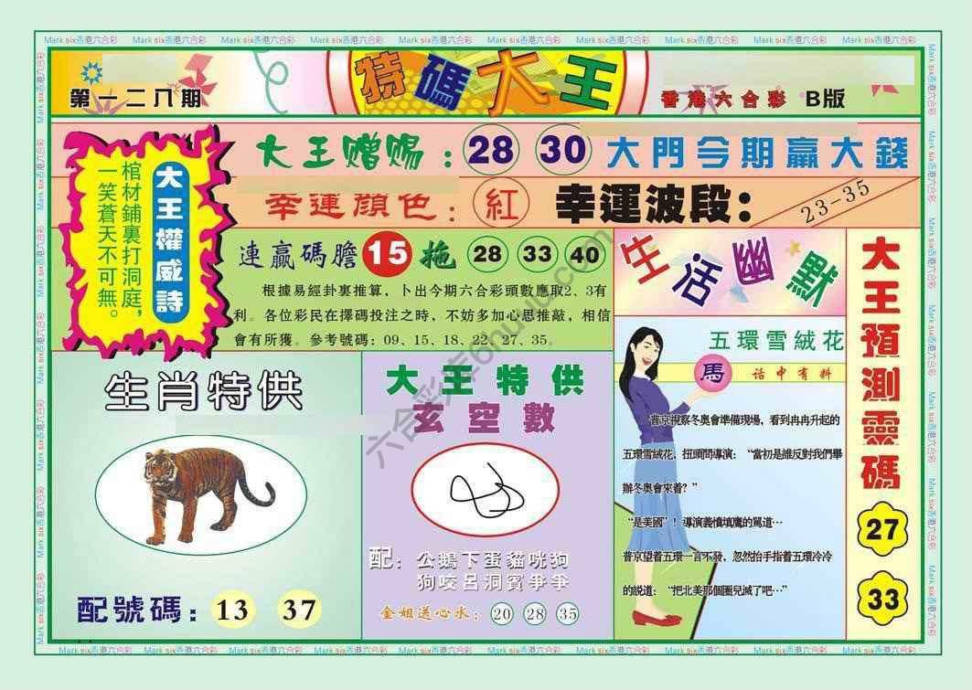 特码大王