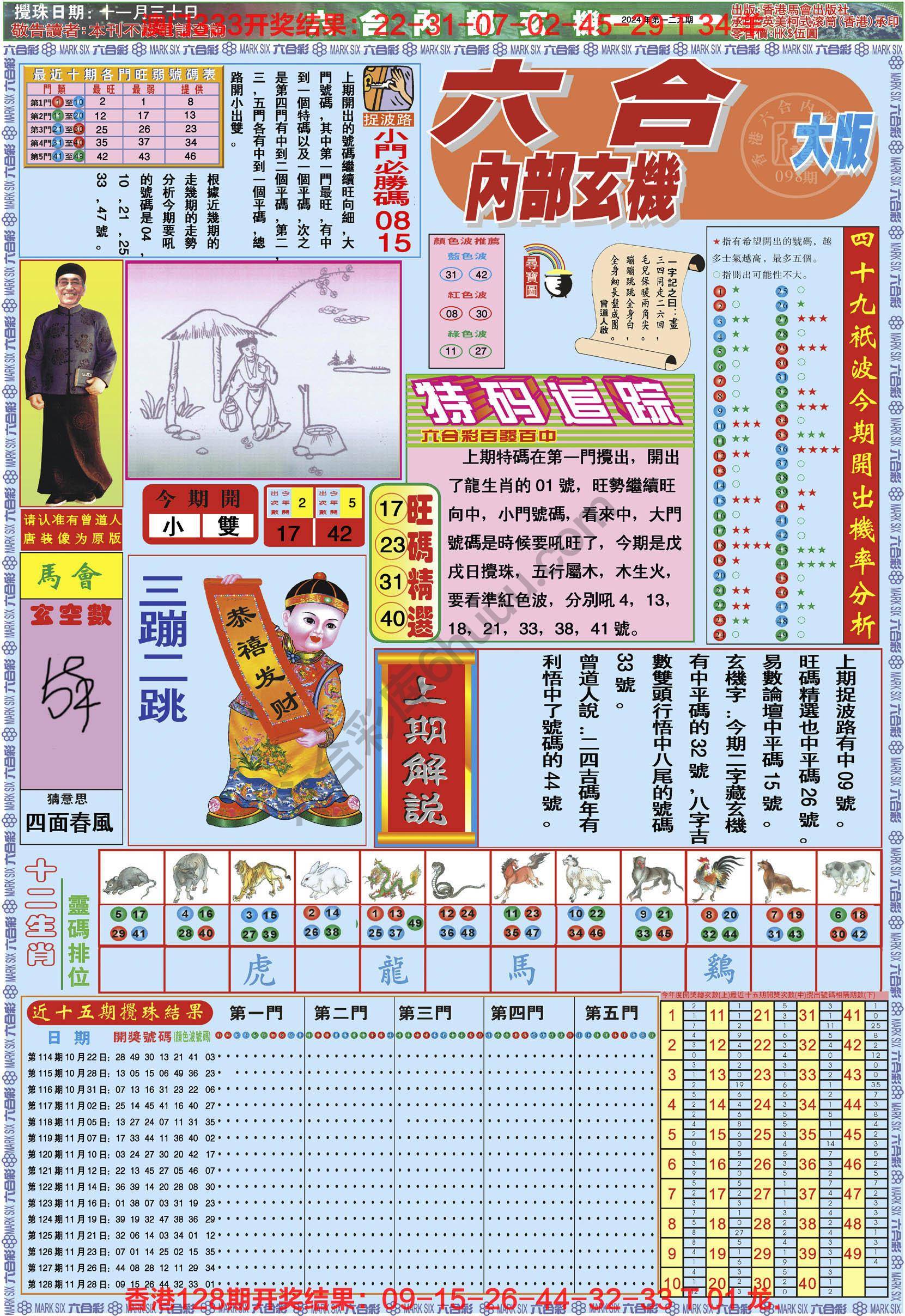 六合内部玄机