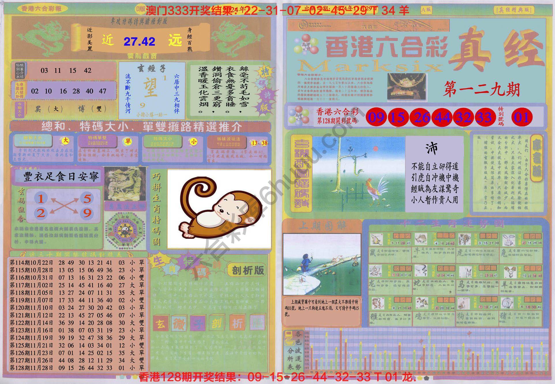 香港六合彩真经
