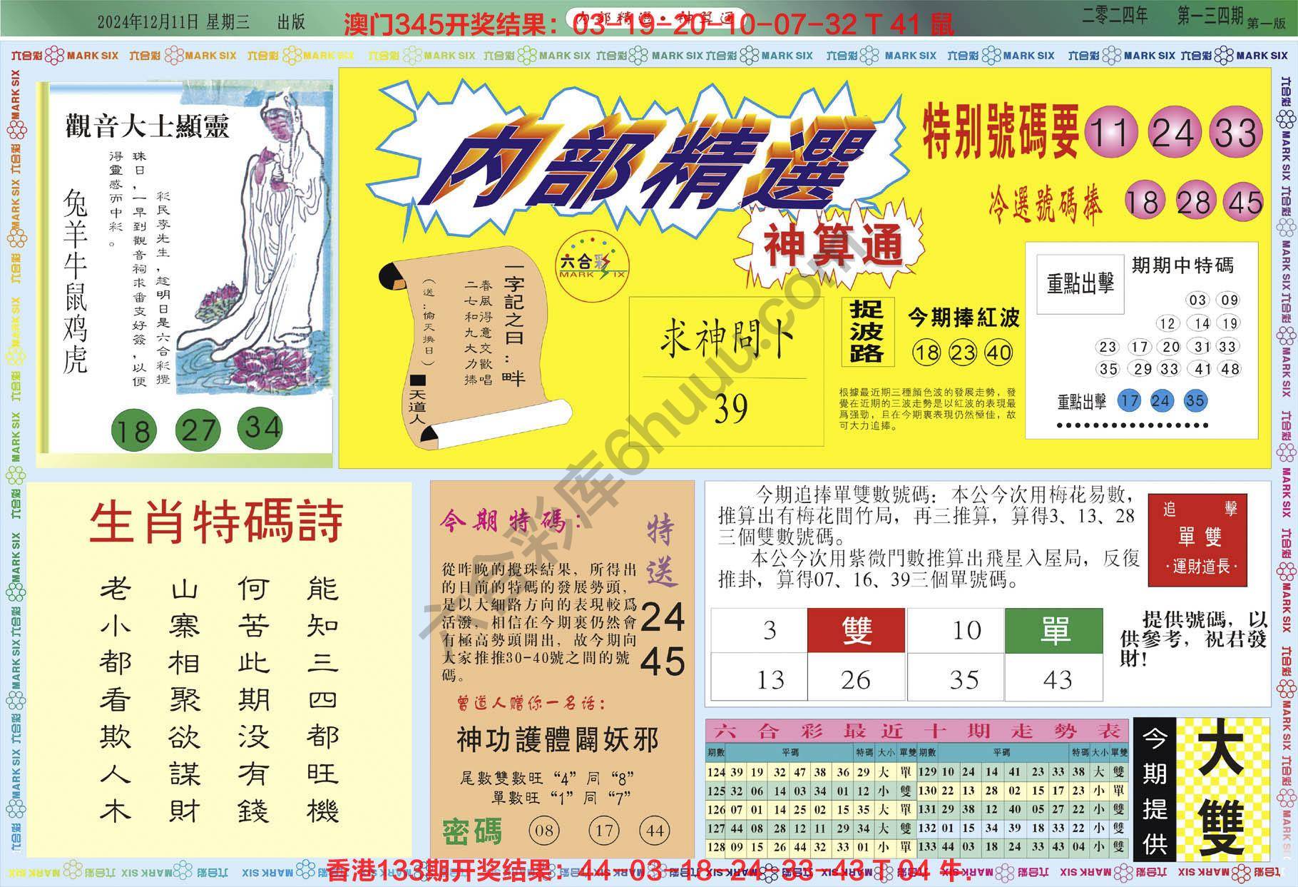 内部精选神算通