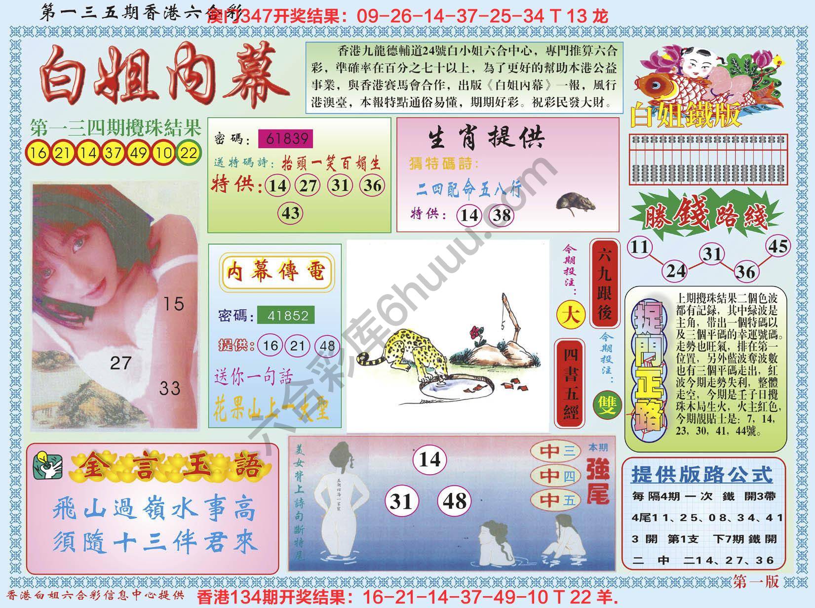 白姐内幕