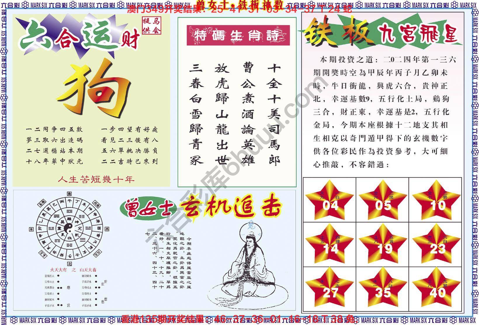 曾女士铁板神数