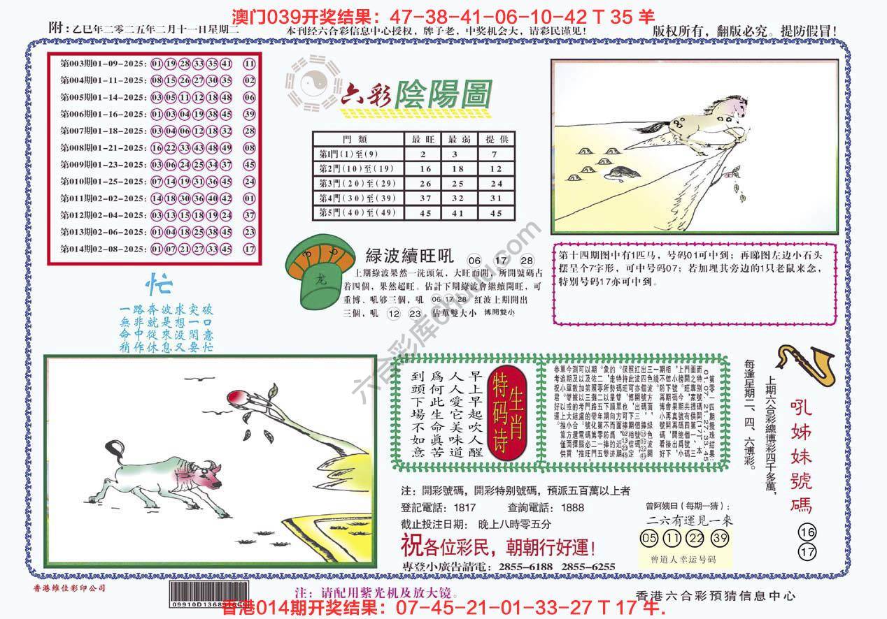 六彩阴阳图
