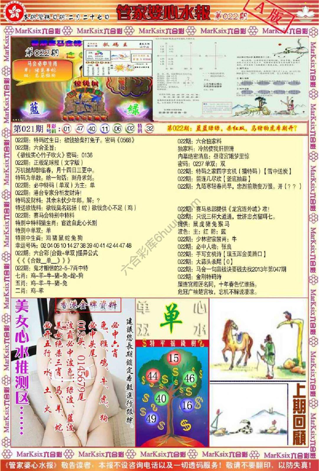 管家婆心水报