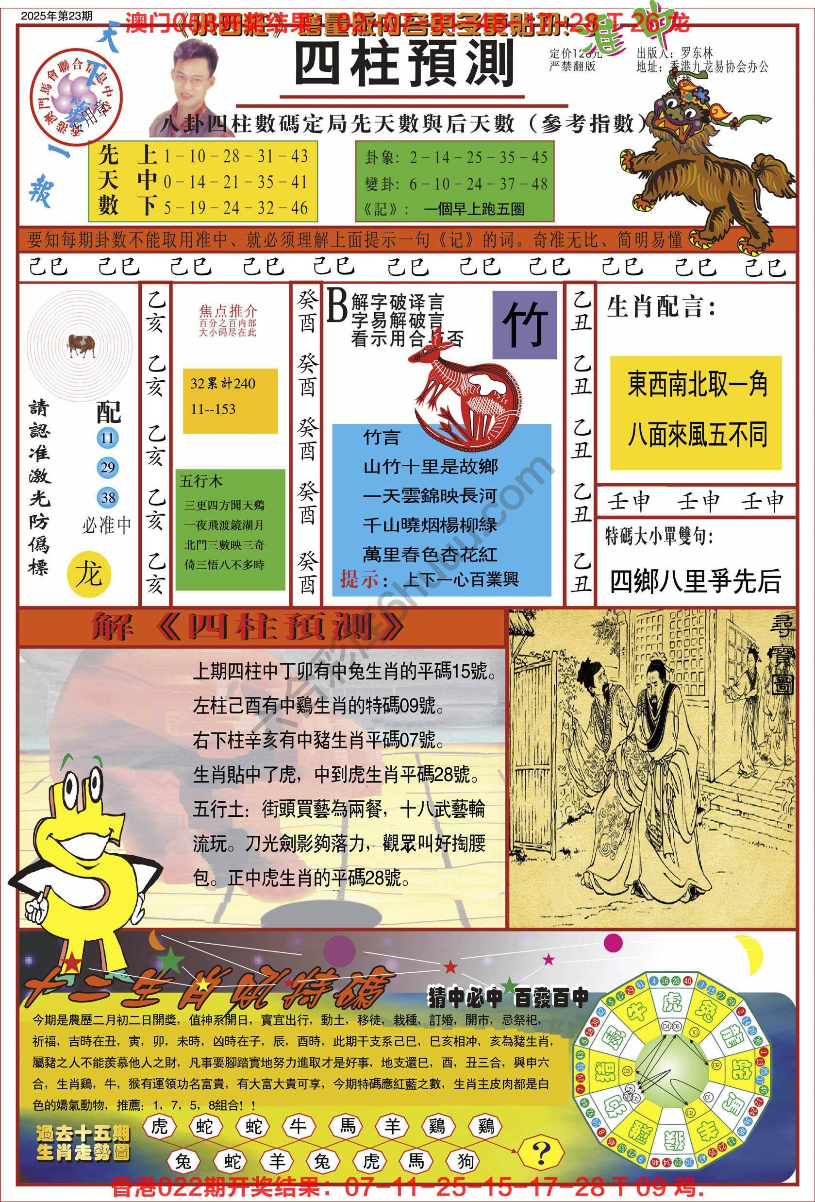 四柱预测