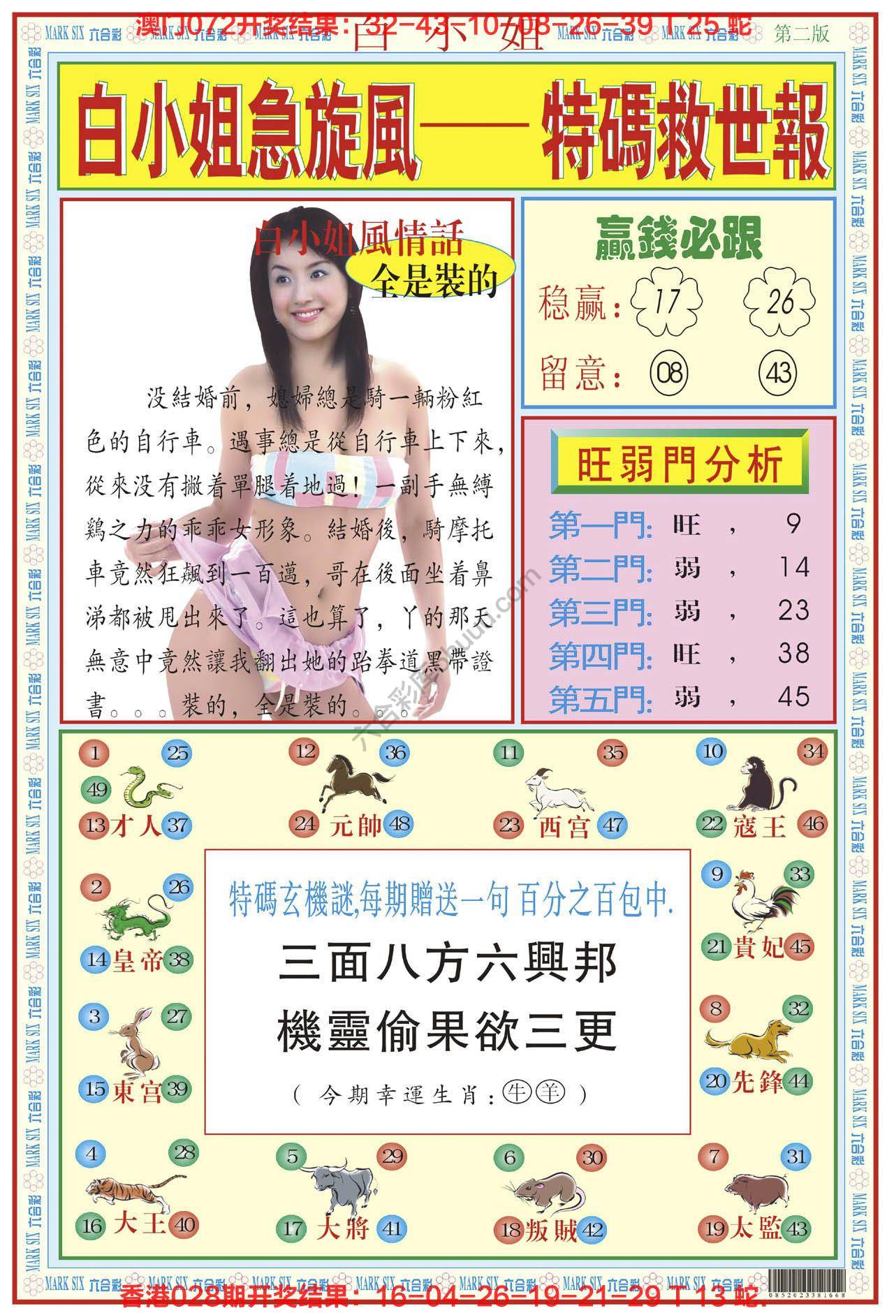 白小姐急旋风