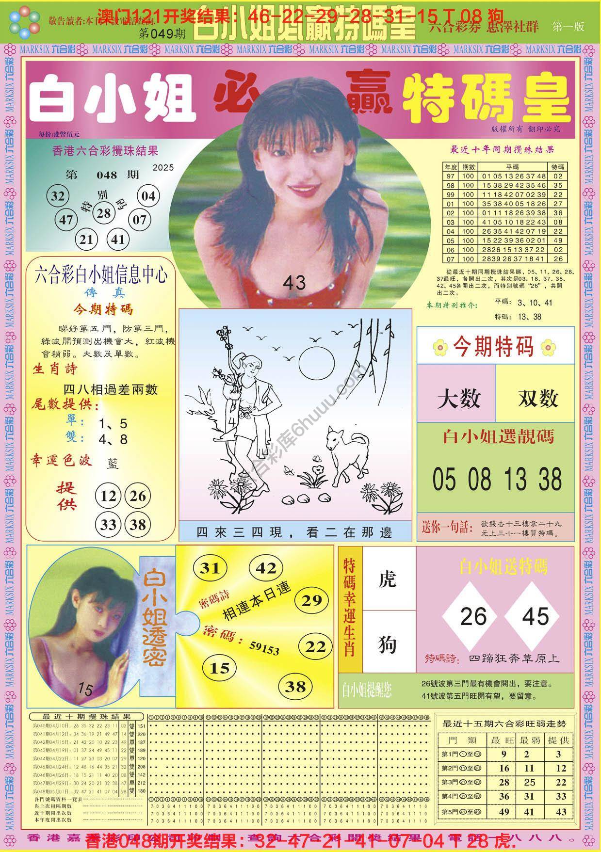 白小姐必赢特码皇