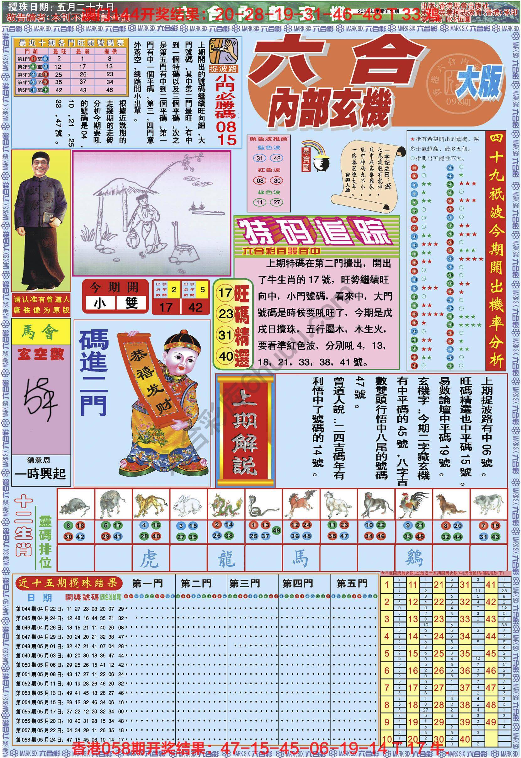 六合内部玄机