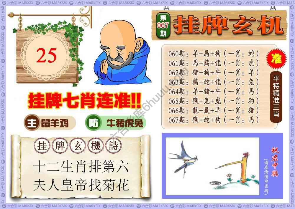挂牌玄机