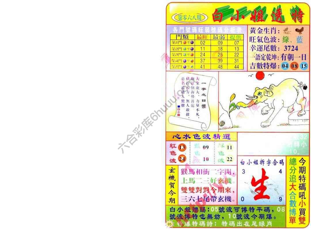 白小姐透特