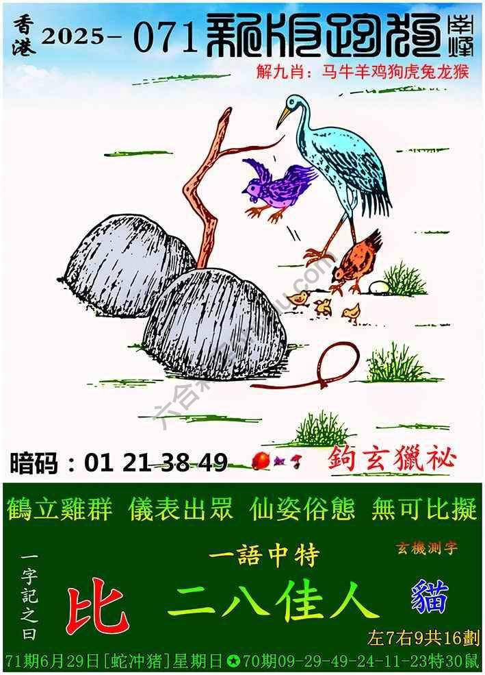 跑狗图（新版）