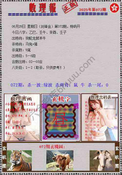 数理报