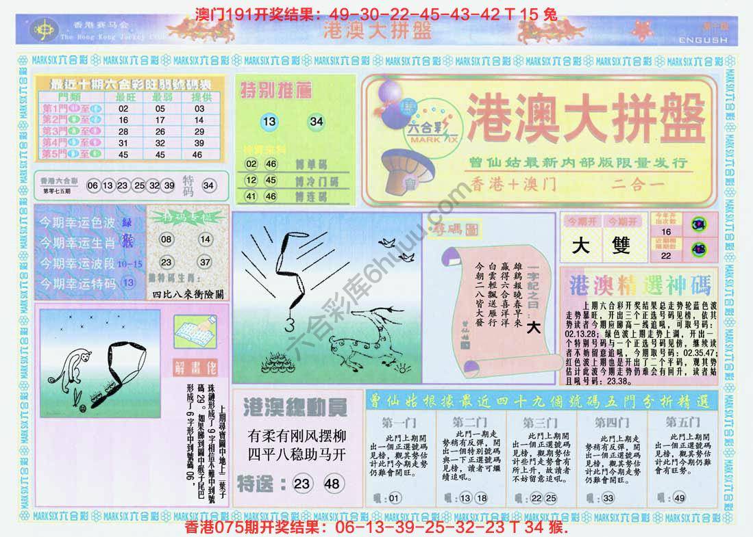 港澳大拼盘