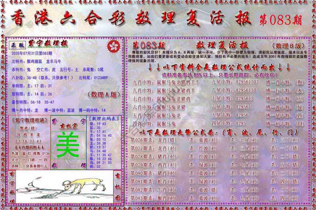 数理复活报