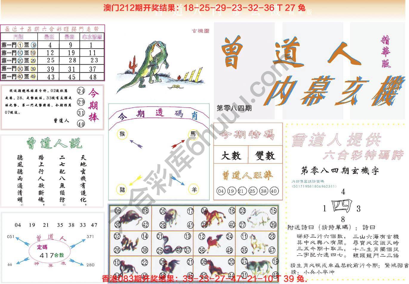 曾道人内幕玄机(精华版)
