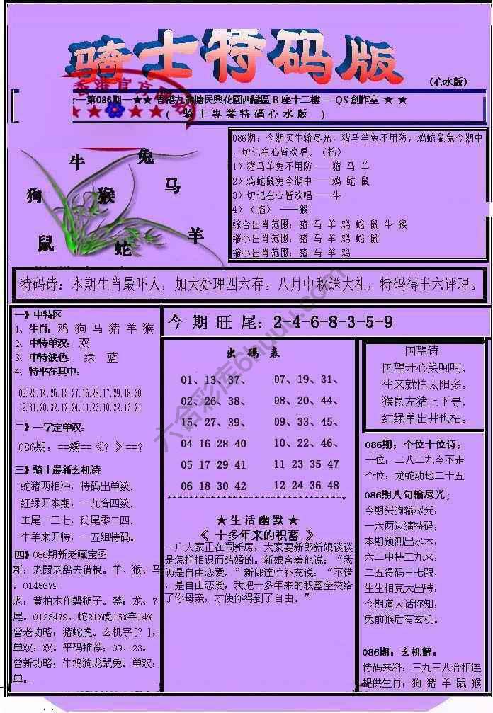 另类骑士特码版