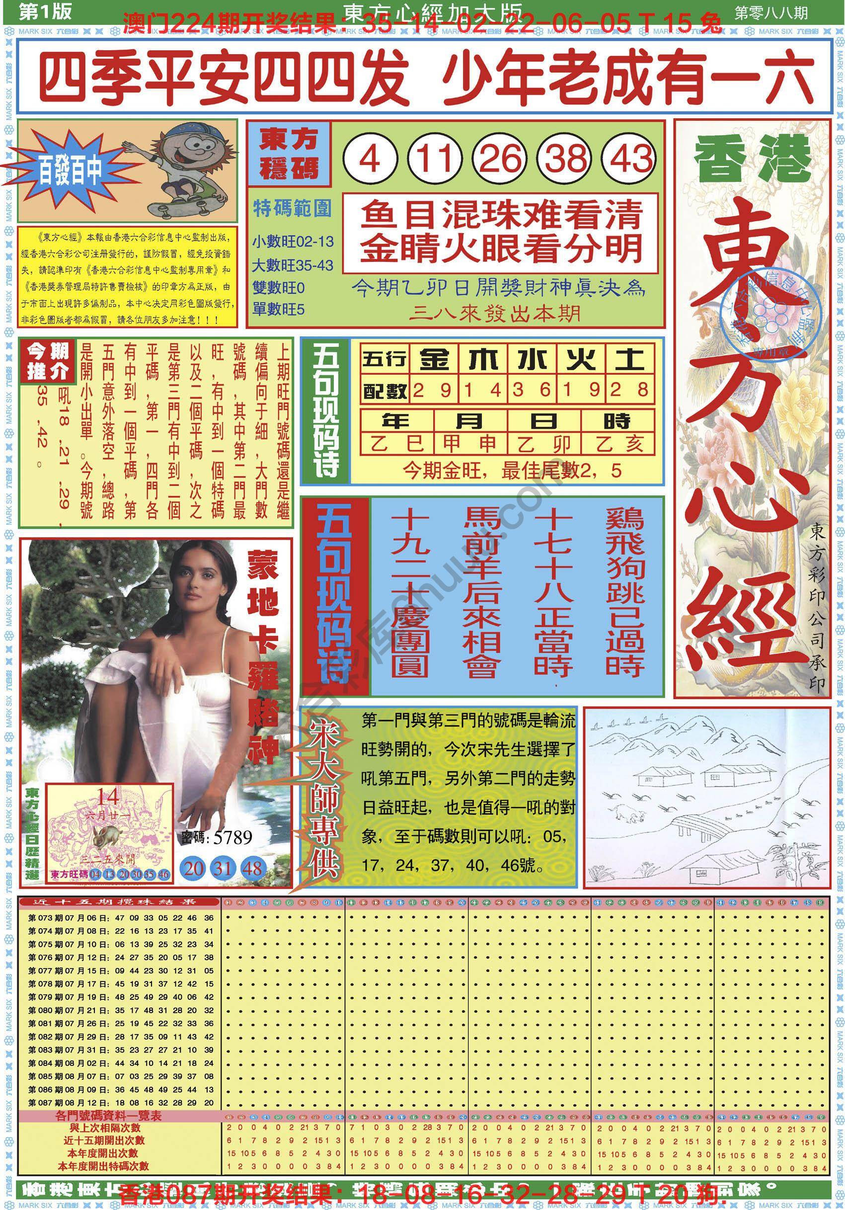 东方心经加大版