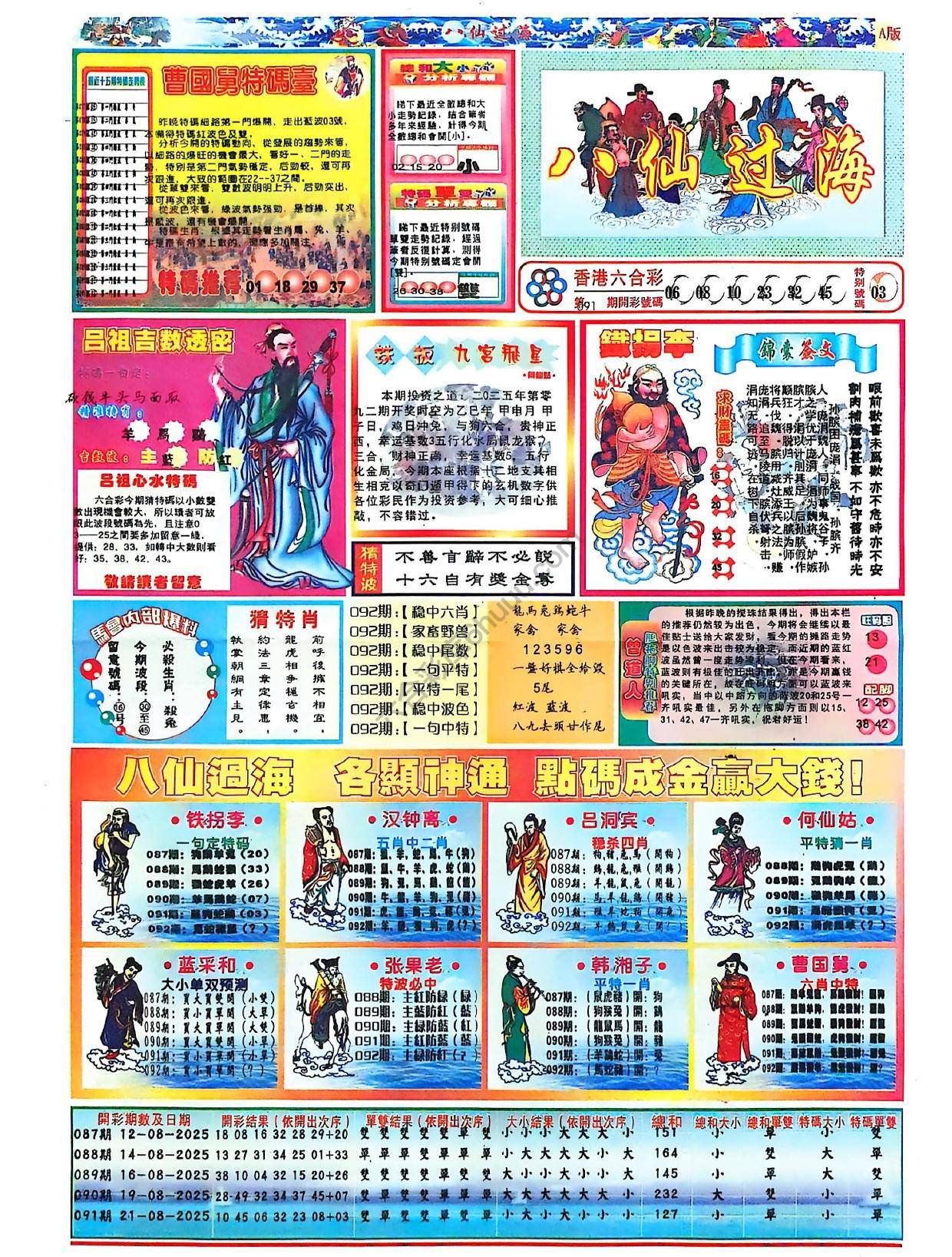 八仙过海各显神通