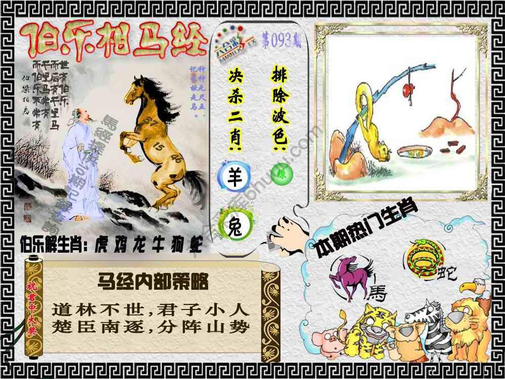 伯乐相马经