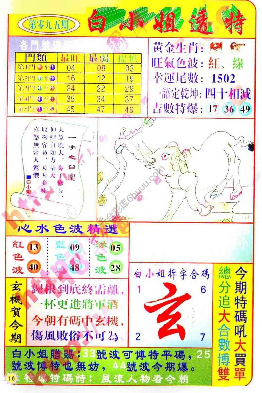 白小姐透特