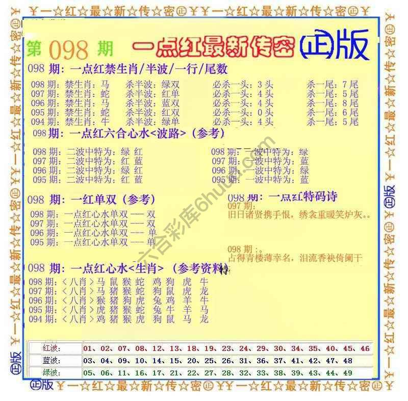 一点红最新传密