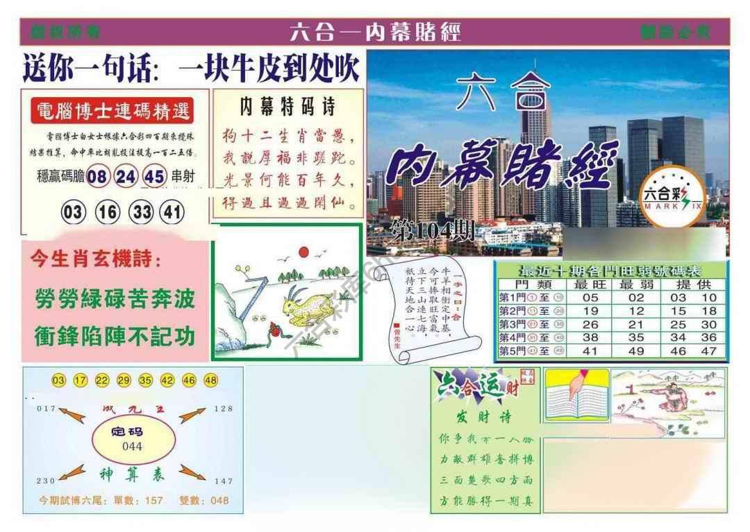 内幕赌经