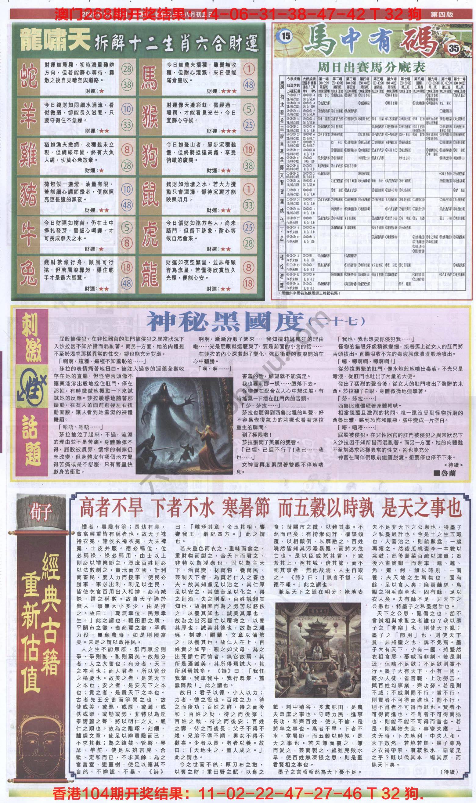 跑狗图