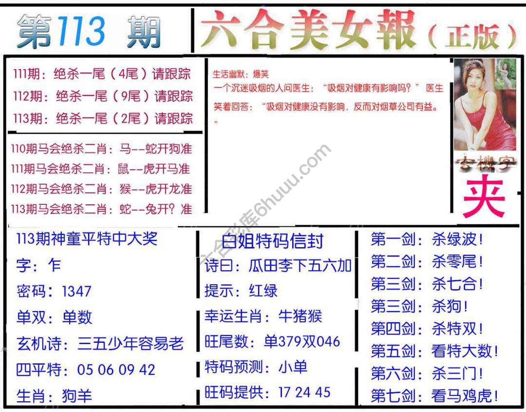 六合美女报