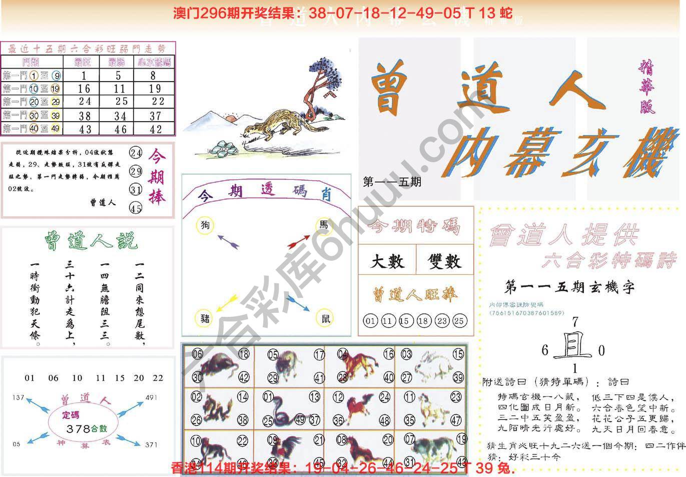 曾道人内幕玄机(精华版)