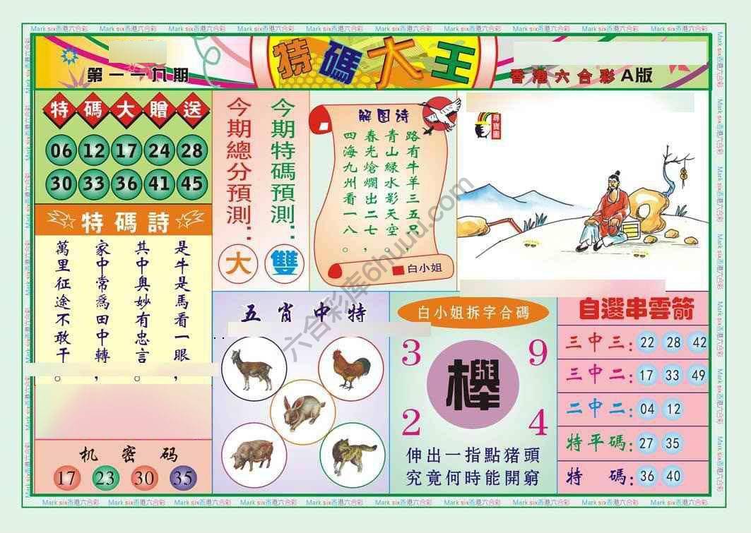 特码大王