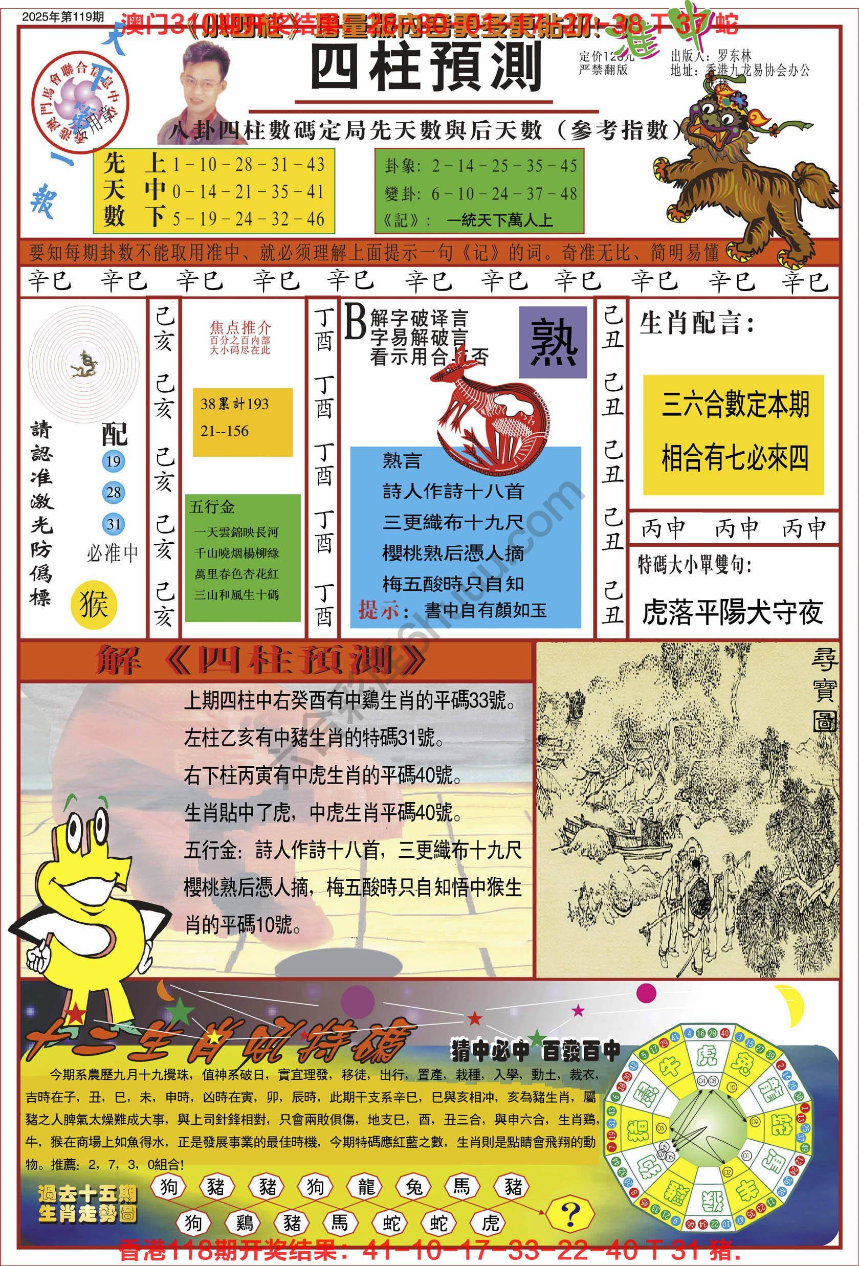 四柱预测