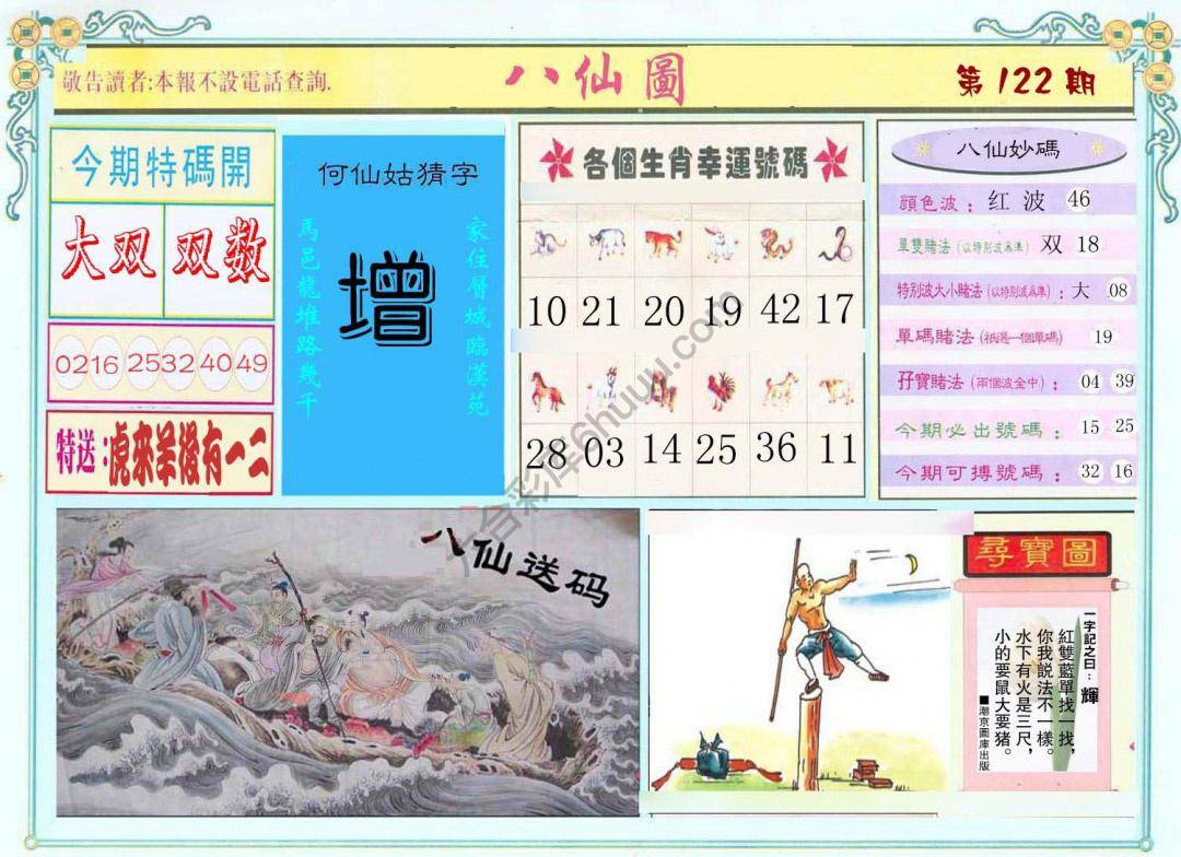 八仙图