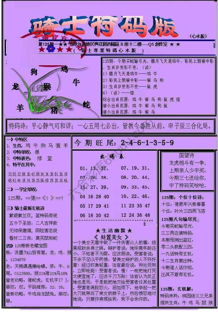 另类骑士特码版