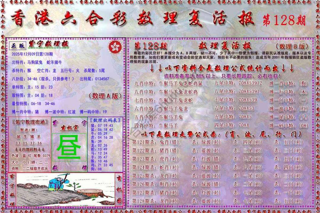 数理复活报