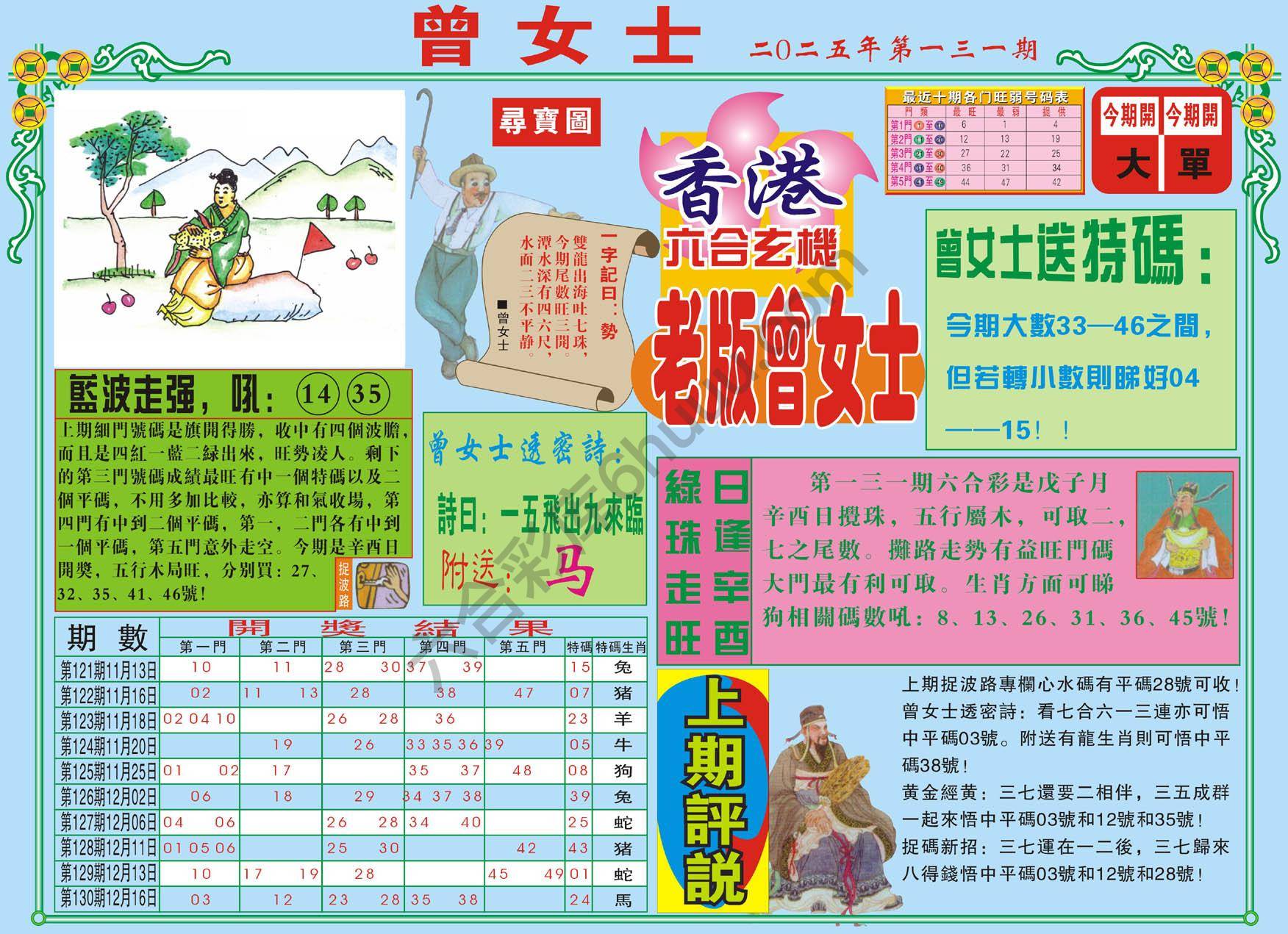 老版曾女士