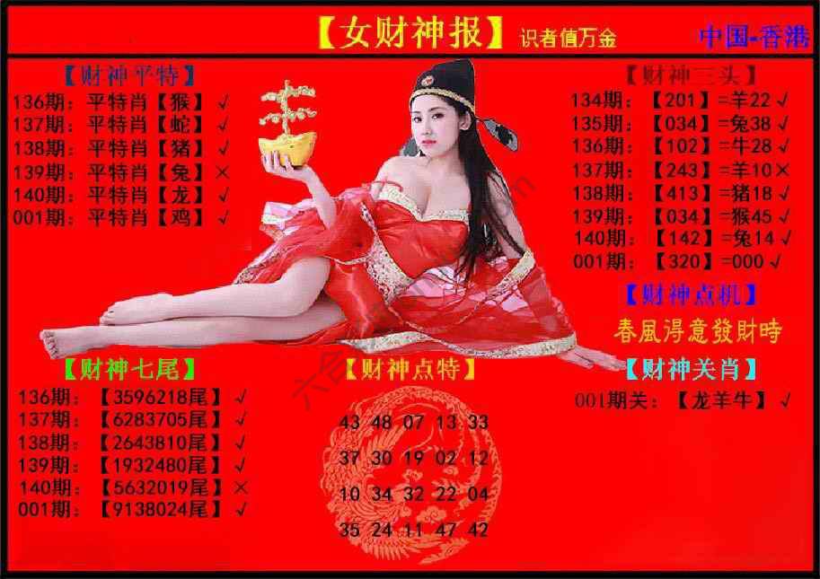 女财神报