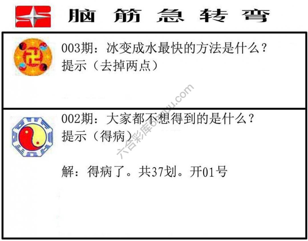 脑筋急转弯