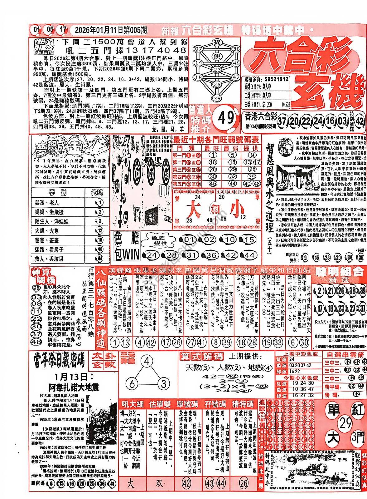 六合彩玄机