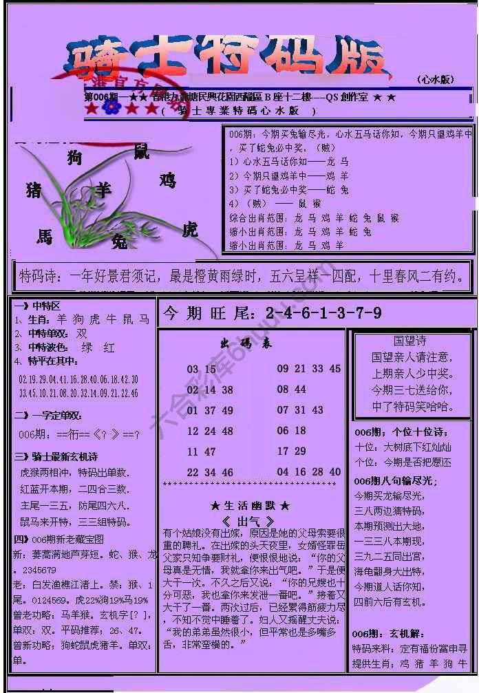 另类骑士特码版