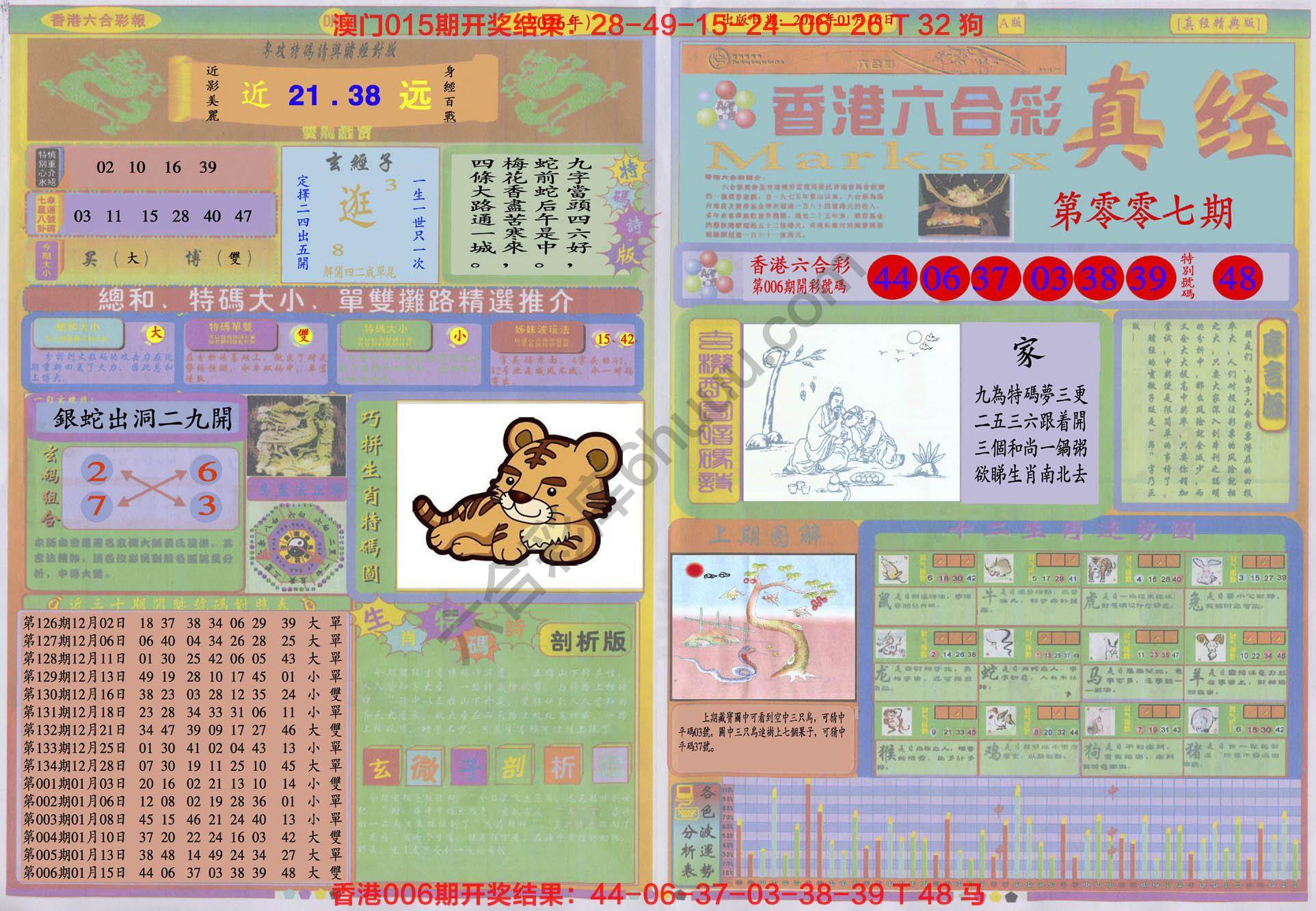 香港六合彩真经